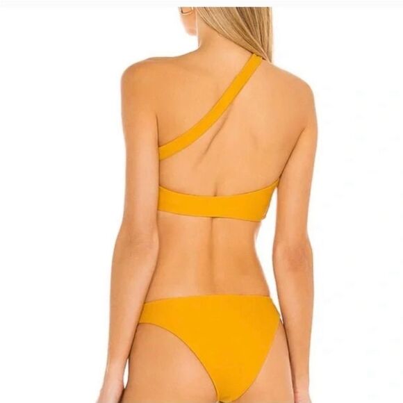 Jade Swim Halo Bikini Top In Golden Size Small / S - NEW - Picture 4 of 9